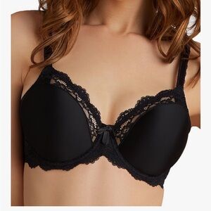 Wacoal Elegant Black Lace Bra 36D